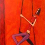 Huśtawka, A swing, 50 x 100 cm